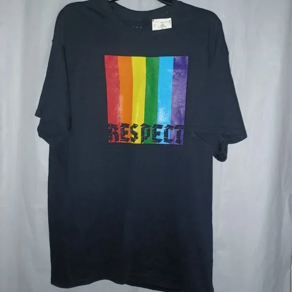 PUBLIC DISTRICT  RESPECT PRIDE TEE SHIRT - Picture 2 of 6